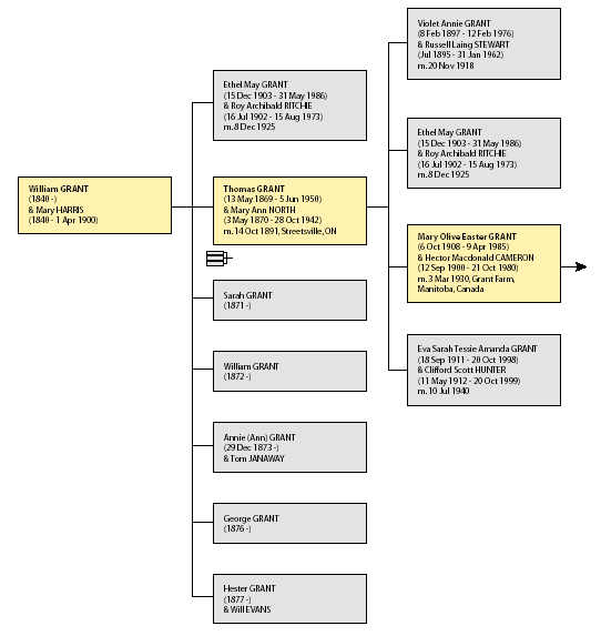 Cameron Family Tree